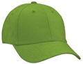 FRONT VIEW OF BASEBALL CAP OLIVE